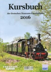 Kursbuch der deutschen Museums-Eisenbahnen 2016