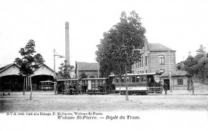 Dépôt de Woluwe en 1902