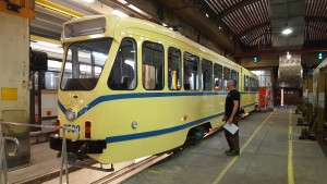 Restauration de la motrice 7500