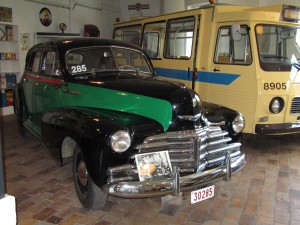 Taxi Vert Chevrolet