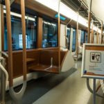 Maquette du nouveau métro M7 au Musée