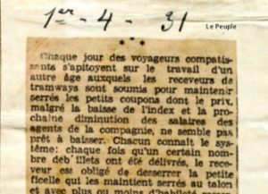 Revue de presse (01/04/1931)