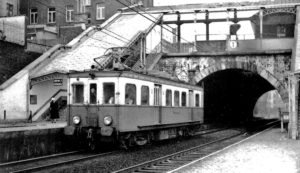 Chemin de fer Bruxelles - Tervuren. Gare Etterbeek.