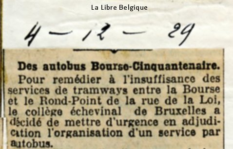 La Libre Belgique - 04/12/1929