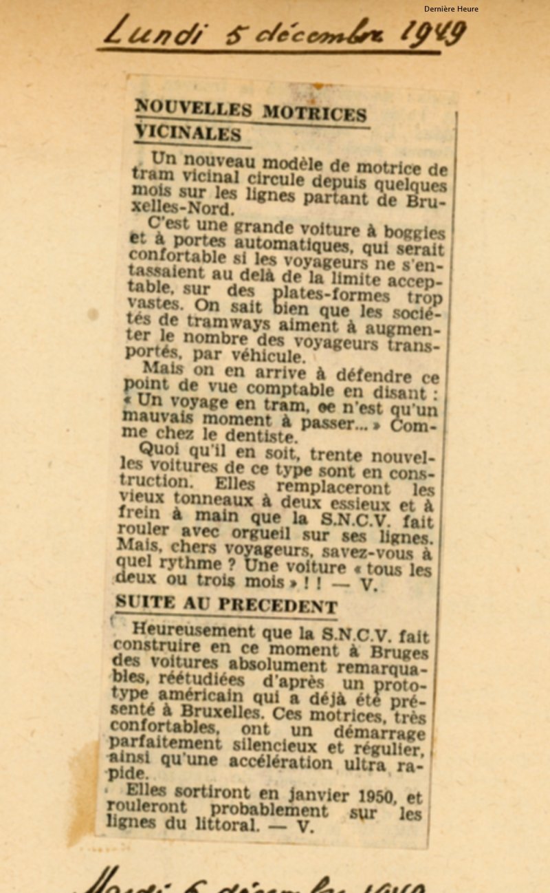 La Dernière Heure 05/12/1949