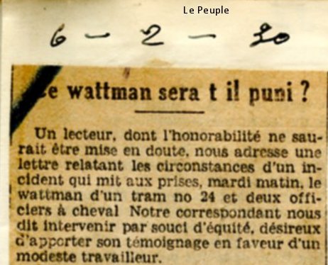 Le Peuple 06/02/1930