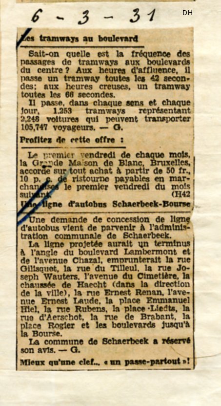 Dernière Heure 06/03/1931