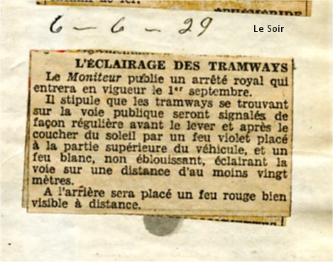 Le Soir 06/06/1929