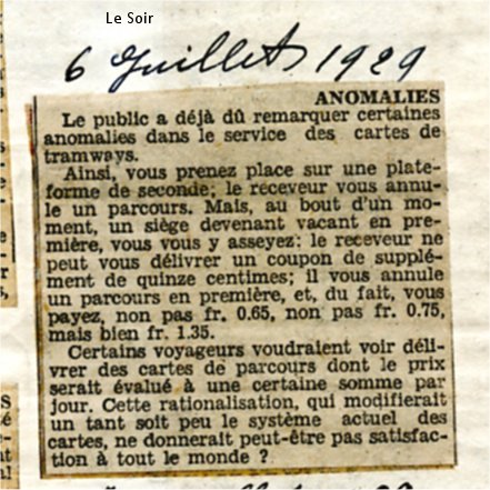 Le Soir 06/07/1929