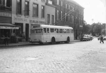 Trolleybus 6006 (ligne 54 barré)