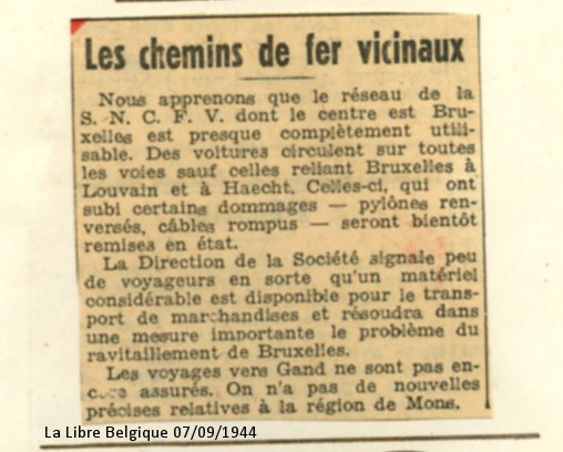 La Libre Belgique 07/09/1944