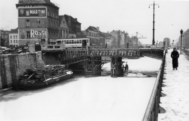 Pont du Petit Château 28/01/1942 - Auteur inconnu Collection MTUB