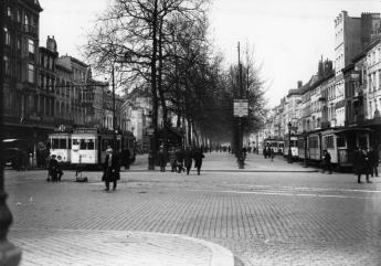 Boulevard du Jardin Botanique Vers 1930 - Auteur inconnu Collection MTUB