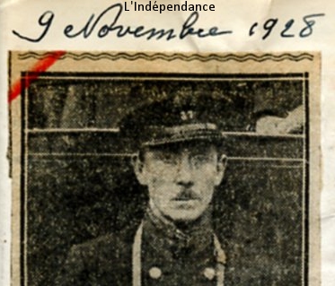 L'indépendance 09/11/1928 Collection MTUB