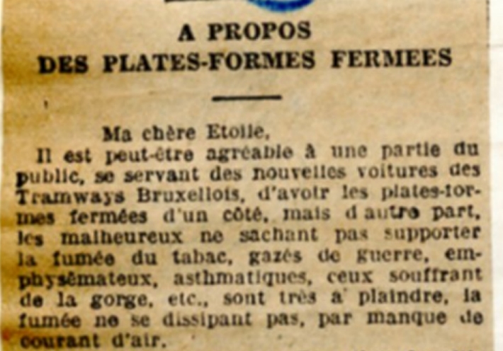 L'Etoile Belge 10/03/1930 Collection MTUB